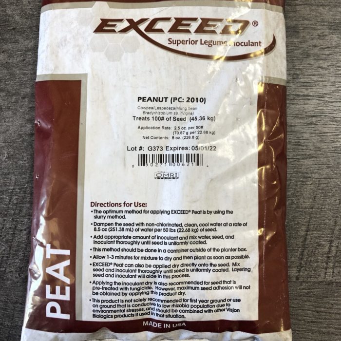 Exceed Sunn Hemp, Mung Bean & Cowpea Inoculant Peat